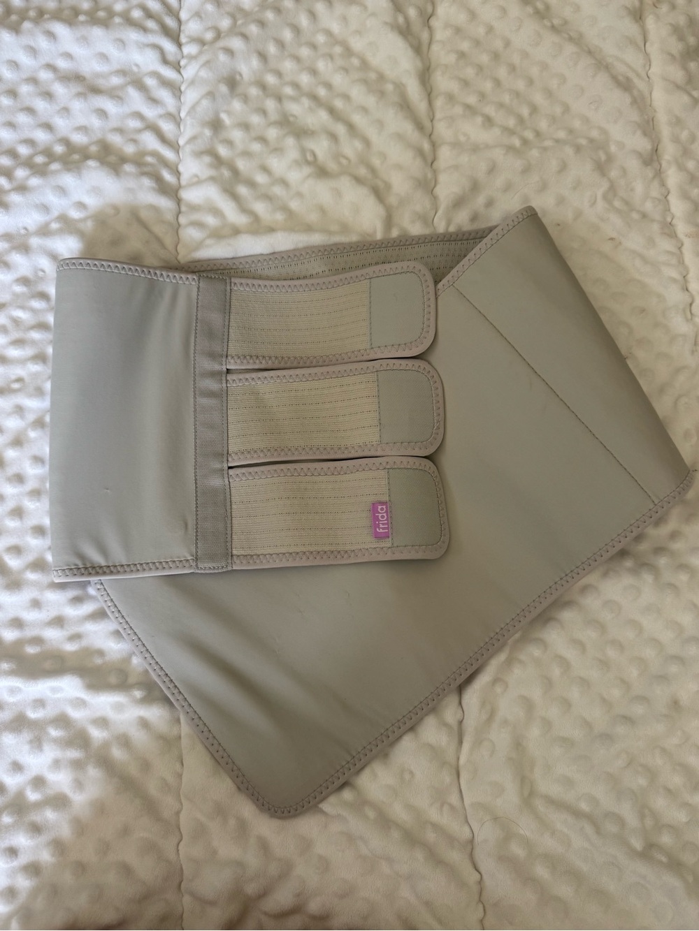 Frida Postpartum Support Wrap - Beige Adjustable Belly Shaper - Picture 3 of 3
